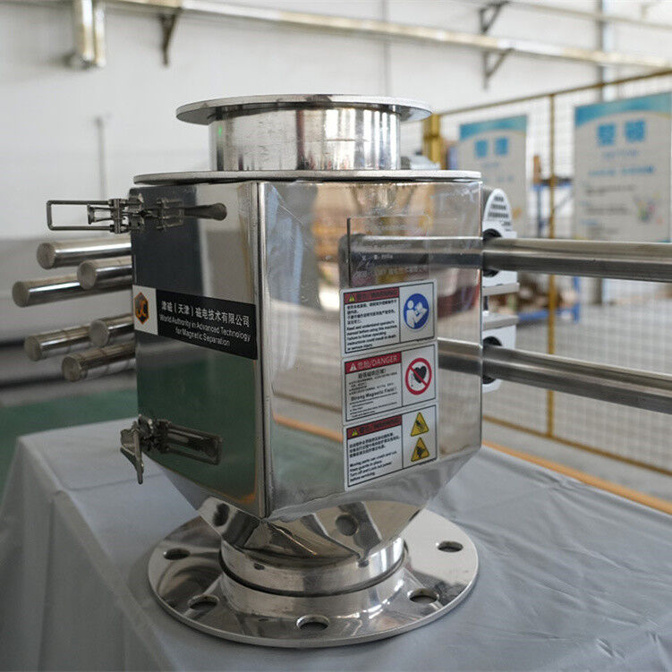 Explosion-Proof Self-Cleaning Permanent Magnetic Separator with PLC Automatic Control for Hazardous Environments